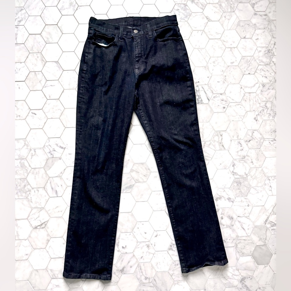 Jarbo straight leg denim jeans, dark wash, size 8. Like new condition.